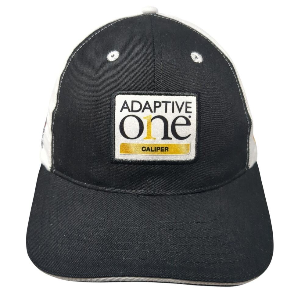 Adaptive One Caliper Snapback Hat Black One Size Adjustable Bbb Industries